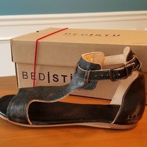 Bed Stu Sable Leather Sandal